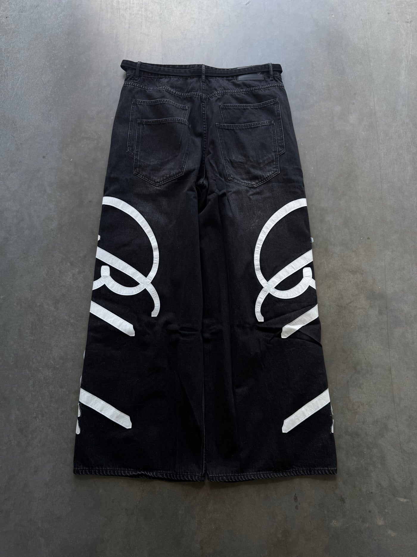 Black "Bloody" Denim