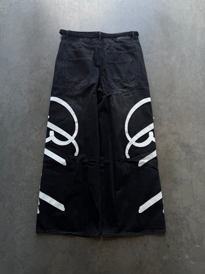 Black "Bloody" Denim