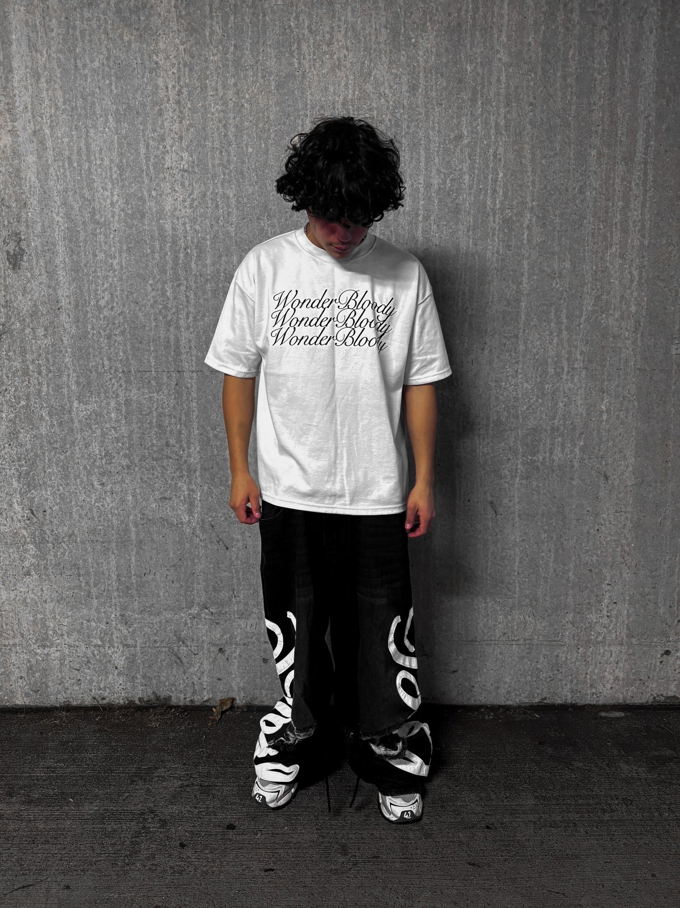 Black "Bloody" Denim