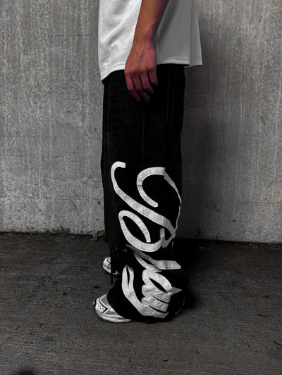 Black "Bloody" Denim