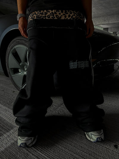 Black "Blood Everywhere" Sweats