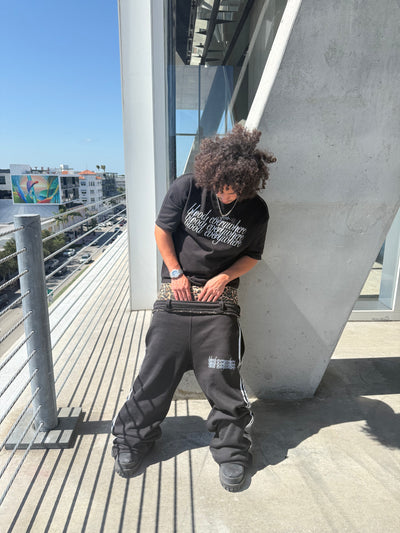 Black "Blood Everywhere" Sweats