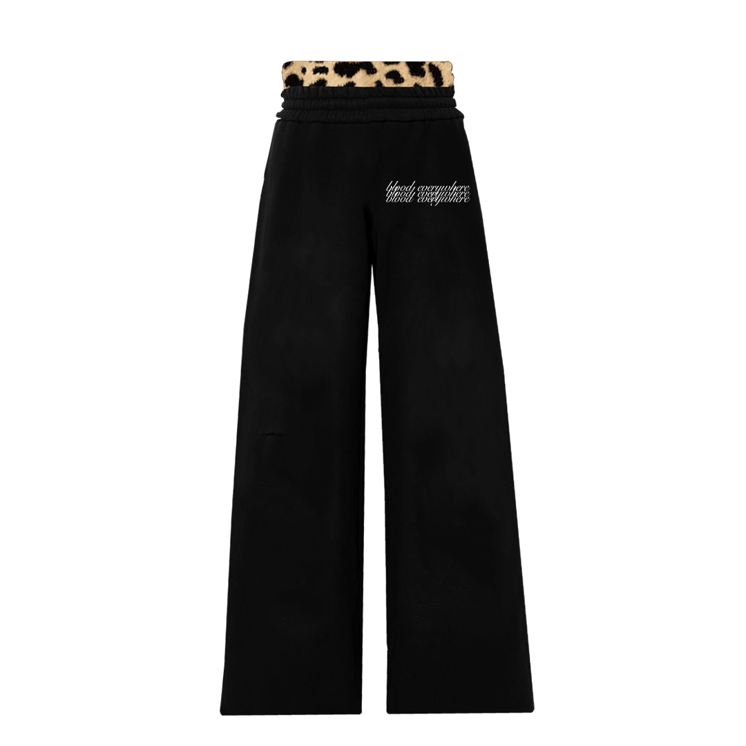 Black "Blood Everywhere" Sweats