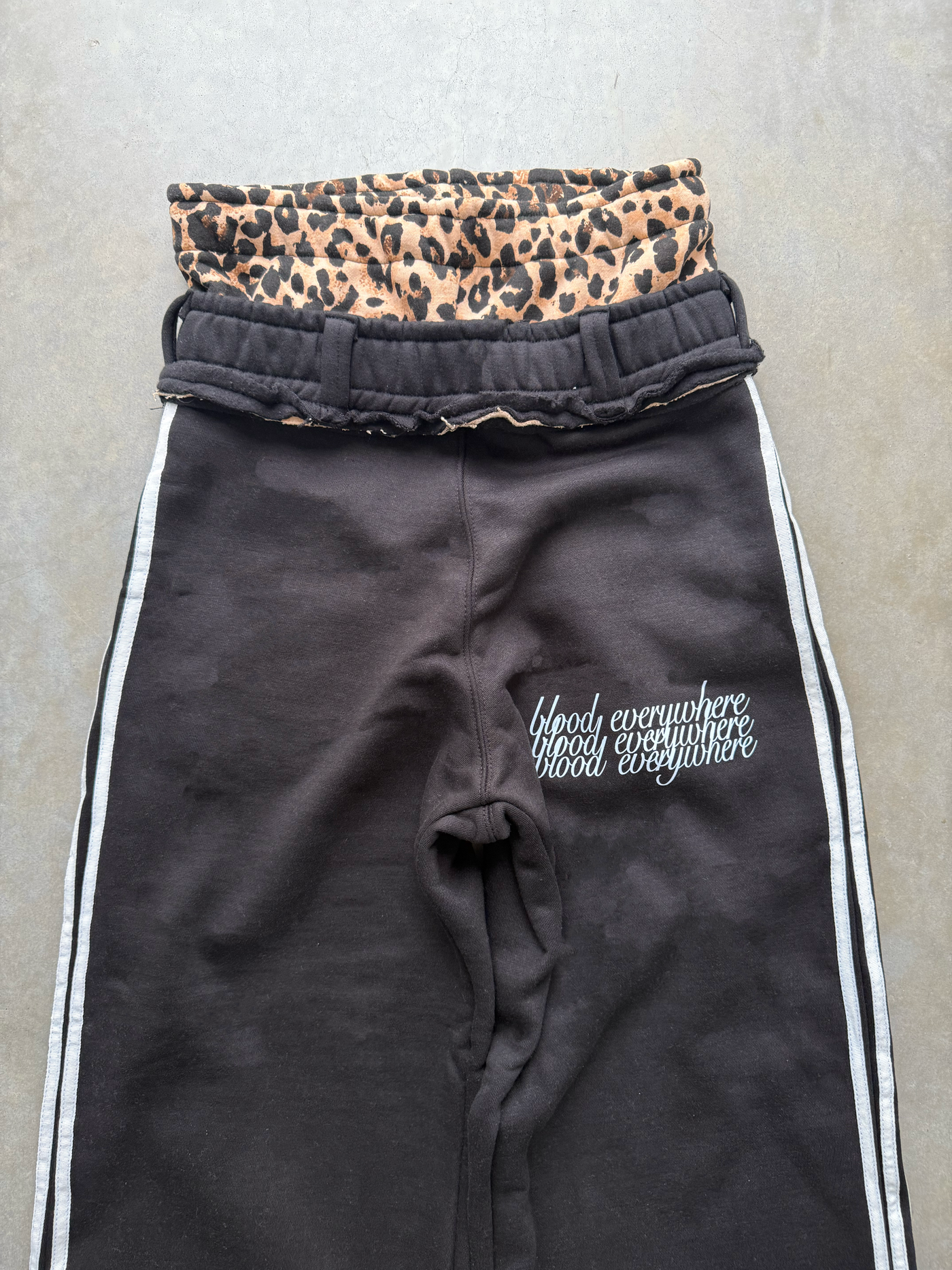 Black "Blood Everywhere" Sweats